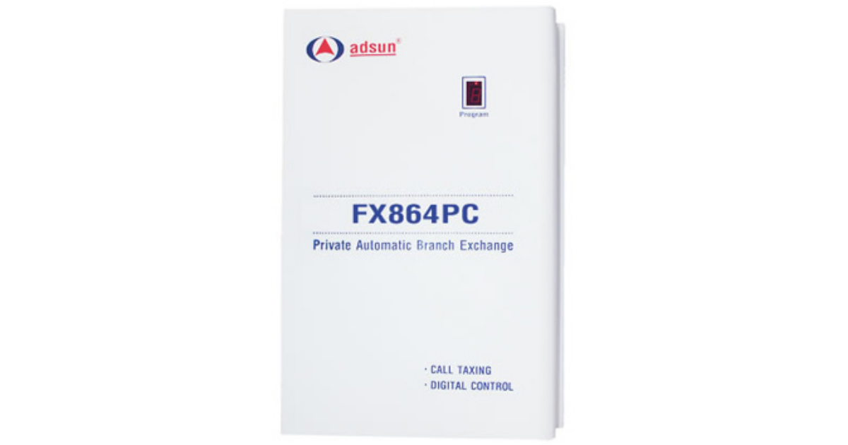 Tổng đài Adsun FX-864PC (8CO – 32 máy nhánh)  